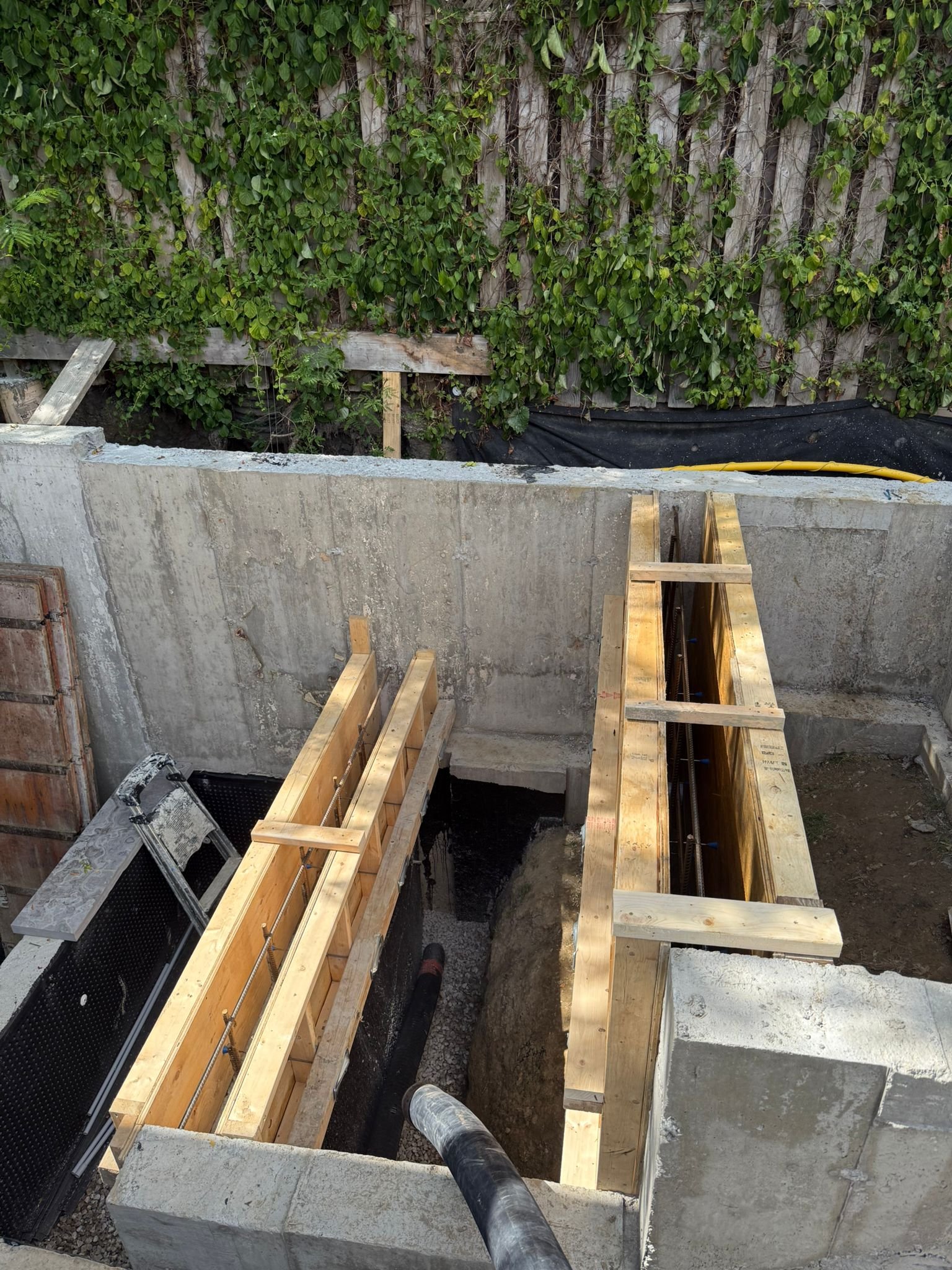 LG Concrete & Pumping - Returning walls Img03